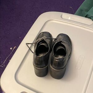 Mudd Women's Black Oxfords